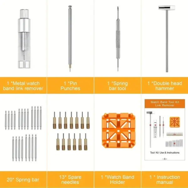 39pcs Watch Link Removal Kit for Adjustment - Image 3