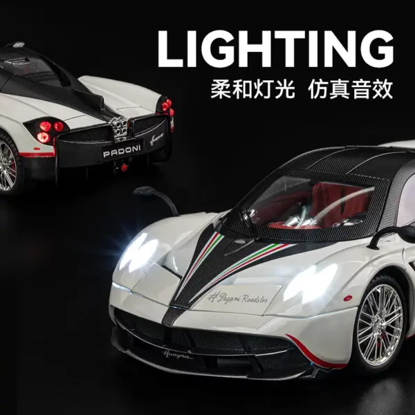 1:18 Pagani Huayra Dinastia Alloy Diecast Car - Image 4