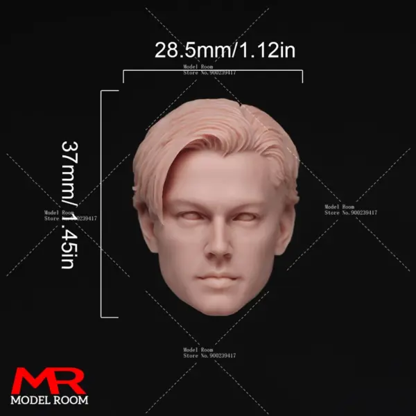 Unpainted 1/6 Leonardo Head Sculpt Model - Image 15
