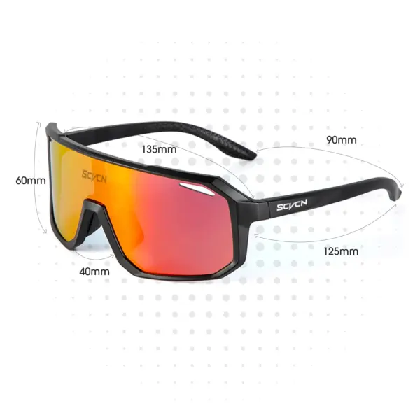 SCVCN Cycling Sunglasses S62 UV400 Photochromic Unisex Goggles - Image 6