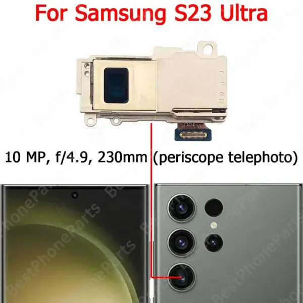 Samsung Galaxy S23 Ultra Rear Camera Module - Image 2