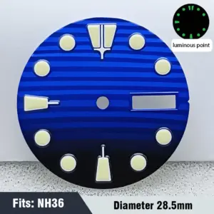 Men's Watch Dial NH35Nh36 Luminous Sterile Model 229 S8afda512967e4b8988caa85a320ce416y