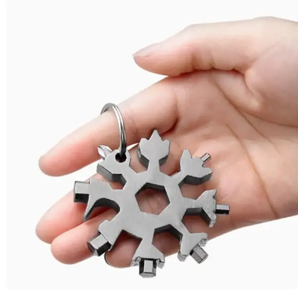 18-in-1 Stainless Steel Snowflake Multi-Tool - Image 4