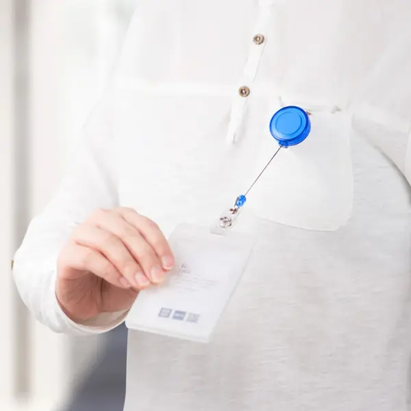 10pcs Retractable Badge Reel with Nylon Cord - Image 5