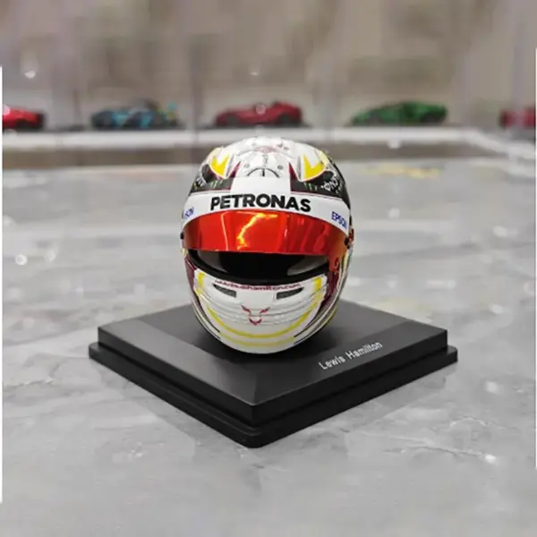 Spark 1/5 Resin Racing Helmet Collectible Model - Image 2