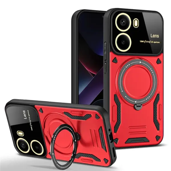 POCO X7 Pro 5G Magnetic Armor Case with Lens Protector - Image 12