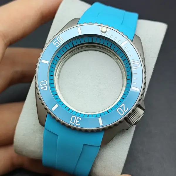 42mm NH35 Stainless Steel Watch Case with Sapphire Glass - Image 18