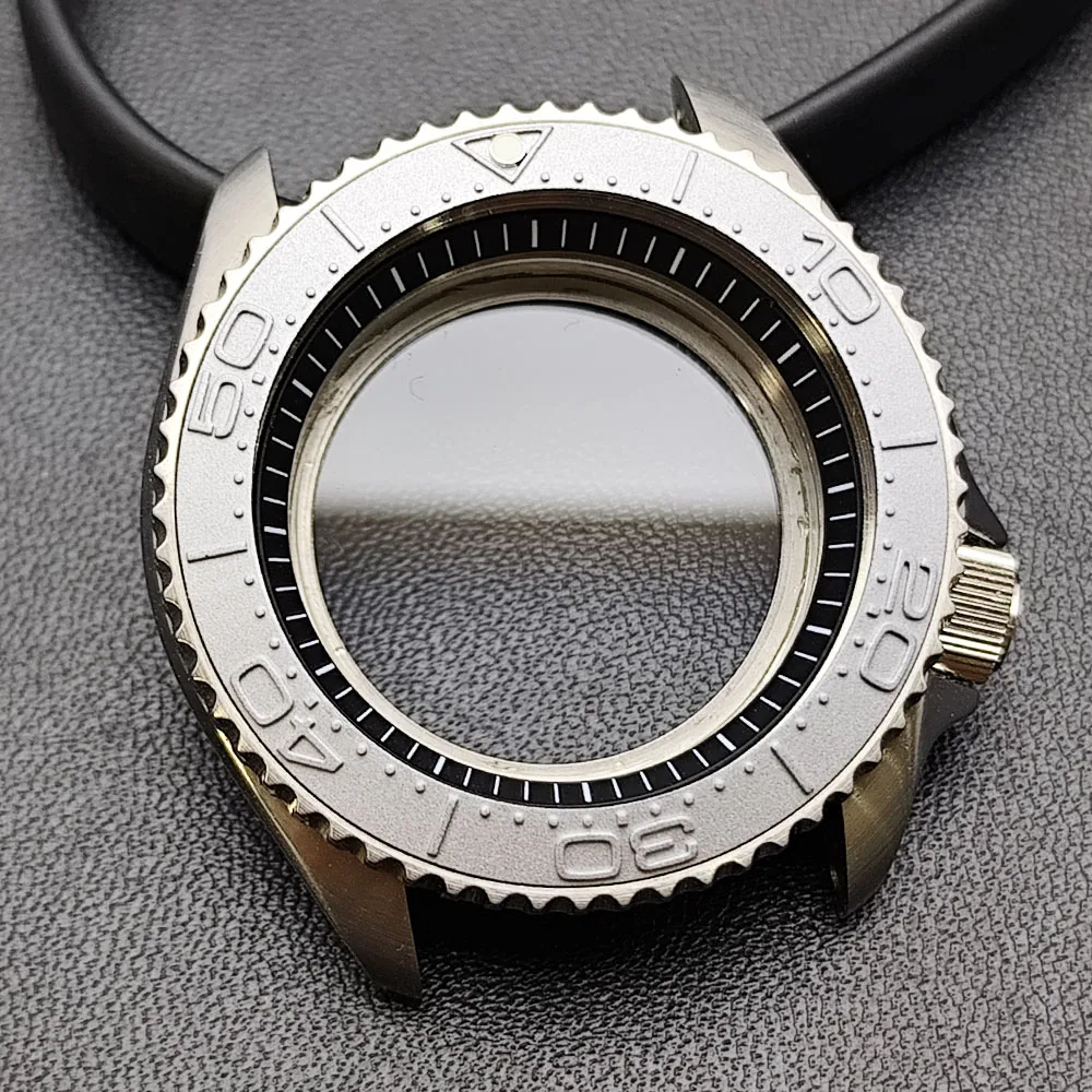 42mm Black Matte Watch Case for NH35 Movement 21 42mm Black Matte Watch Case for NH35 Movement - Image 21