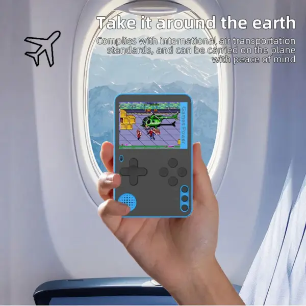 Handheld Retro Game Console with LCD Screen - Image 4