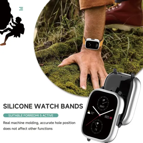 Carbon Fiber Protective Case for Redmi Watch 5 Lite - Image 5