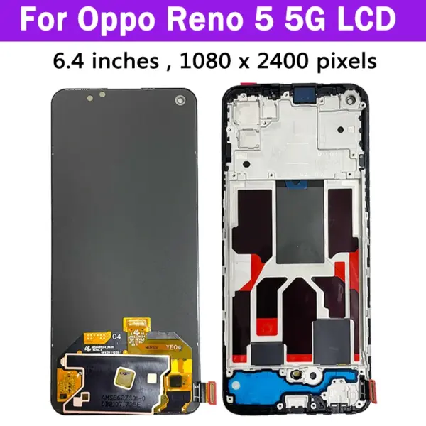 Oppo Reno5 4G/5G LCD Display Screen Replacement - Image 4