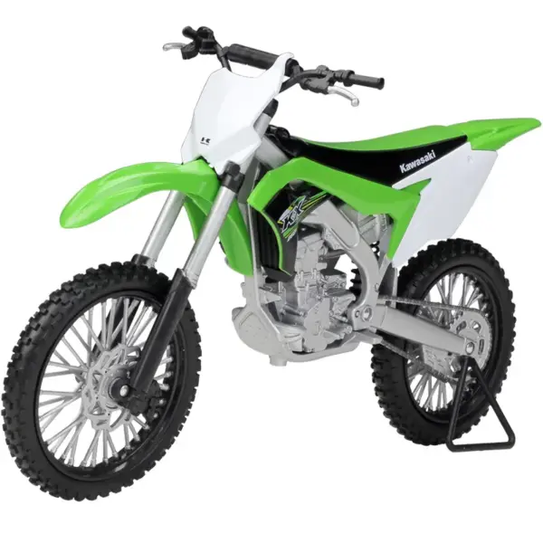 Welly 1:10 Kawasaki KX 2017 Model Toy Set - Image 5