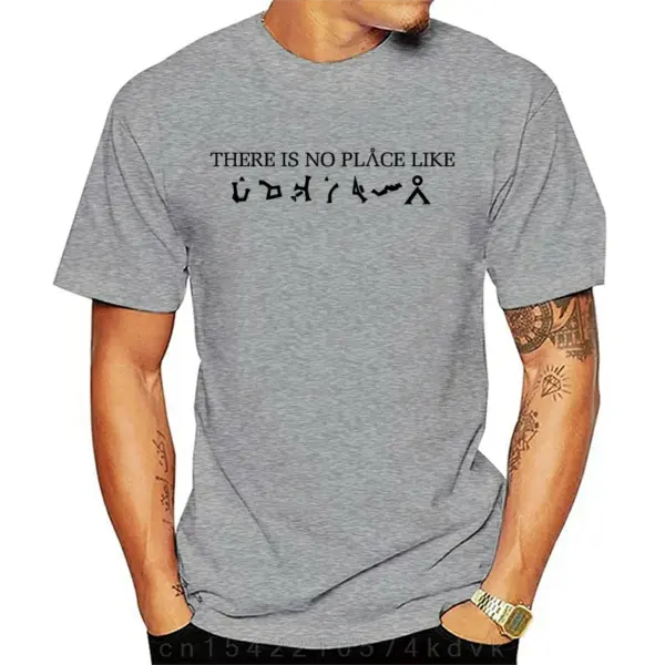 Stargate Earth Print Casual Cotton T-Shirt Men - Image 9