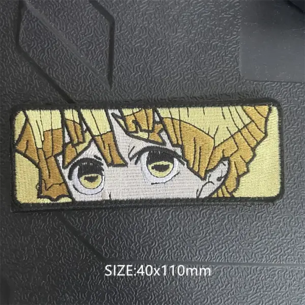 Anime Demon Slayer Hook and Loop Patches for Clothing - Image 14