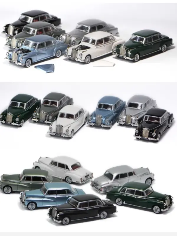 1959 300D Diecast Alloy Car Model 1:64 Scale - Image 2