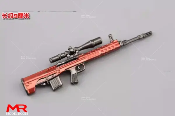 1/12 Scale Mini Sniper Rifle Model AKM M4A1 98K Accessories - Image 42
