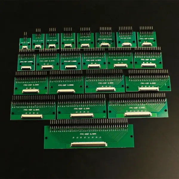 4P-80P 0.5mm Pitch Connector SMT Adapter for FPC Cable - Image 3