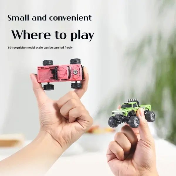 1:64 Off-Road RC Car with Lights for Kids - Image 3