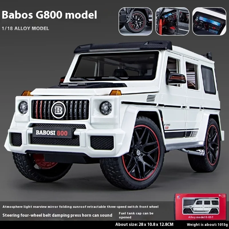 1:18 Mercedes Benz G800 Alloy Diecast Model 10 1:18 Mercedes Benz G800 Alloy Diecast Model - Image 10