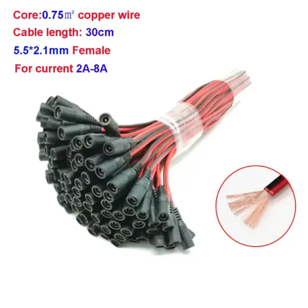 5521 5525 DC Power Cable for CCTV Cameras - Image 10