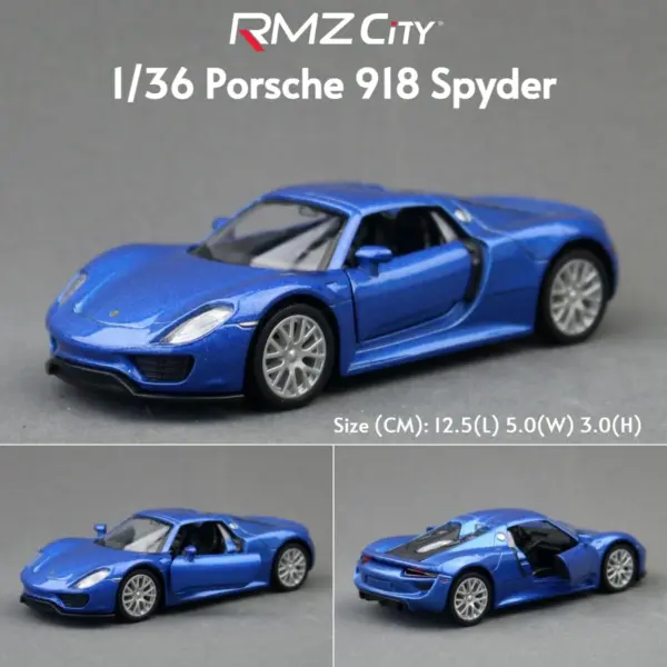 Diecast Porsche 911 GT3 1/36 Model Car - Image 19
