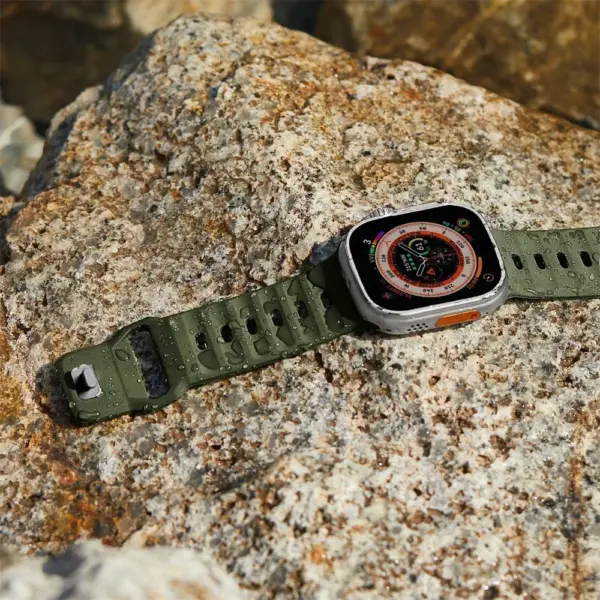 Silicone Sport Band for Apple Watch Series 8-1 - Image 5