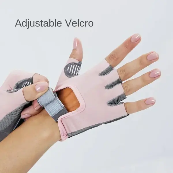 Gym Fitness Gloves for Women Men Slip-Resistant 1 Pair - Image 3