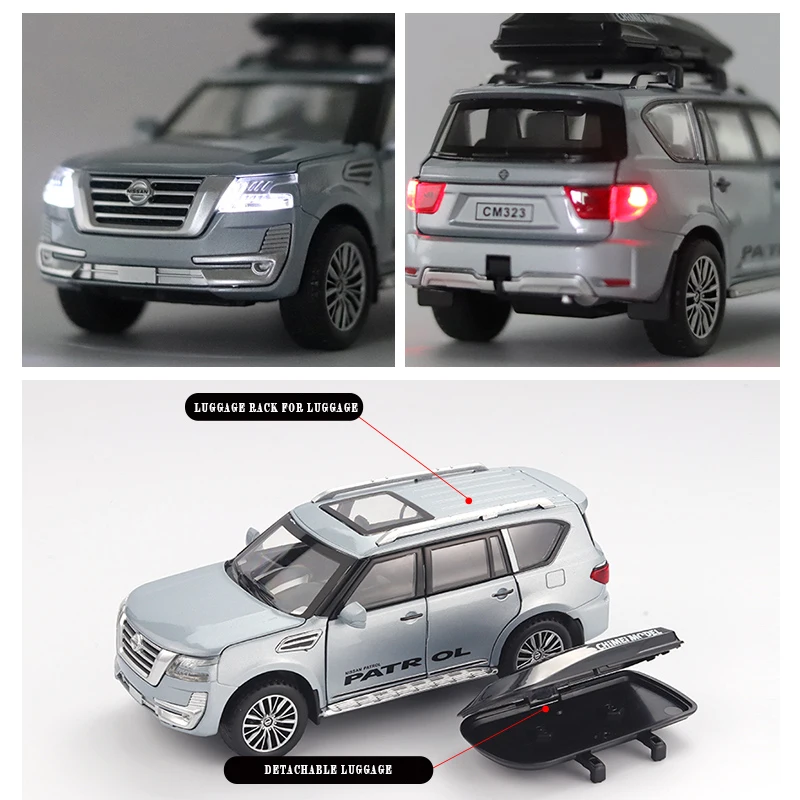 1:32 Nissan Patrol Off Road Diecast Model Car 5 1:32 Nissan Patrol Off Road Diecast Model Car - Image 5