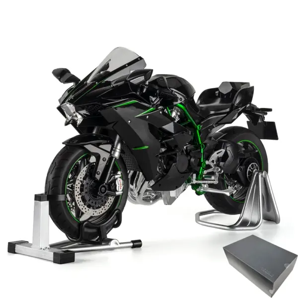 1:6 Kawasaki Ninja H2R Diecast Motorcycle Model - Image 8