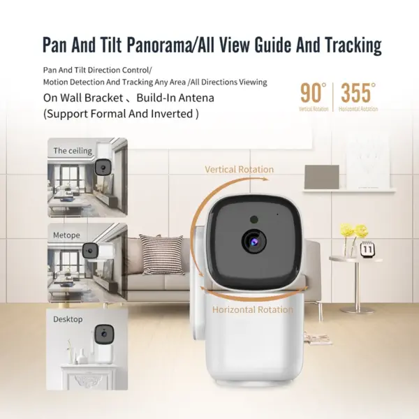 DIXSG 1080P Wifi Security Camera with Night Vision - Image 3