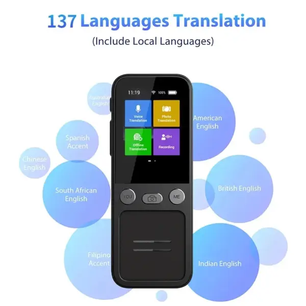 Portable T16 Voice Translator with Offline Support - Image 6