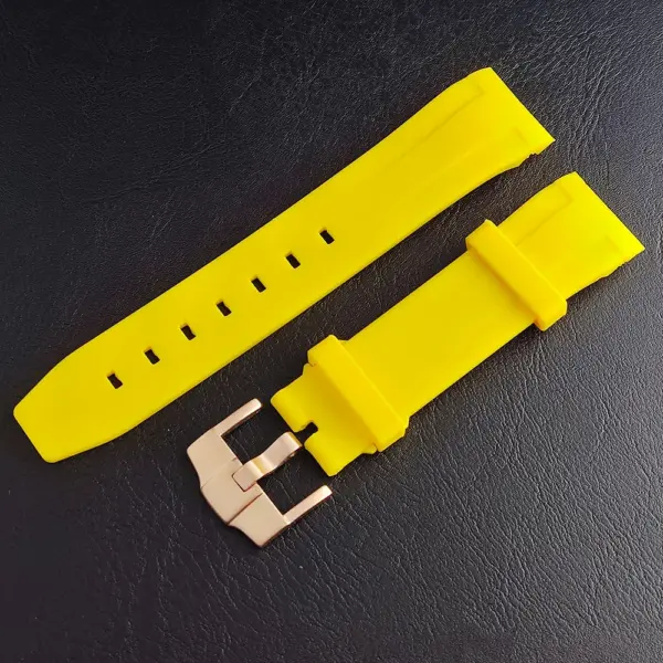 Special 22mm Grey Rubber Watchband for 007 Case - Image 38