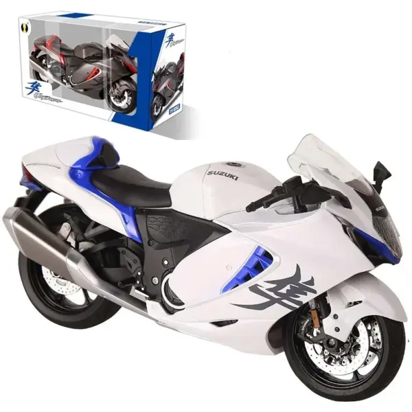 1:9 Suzuki Hayabusa Alloy Motorcycle Model - Image 9
