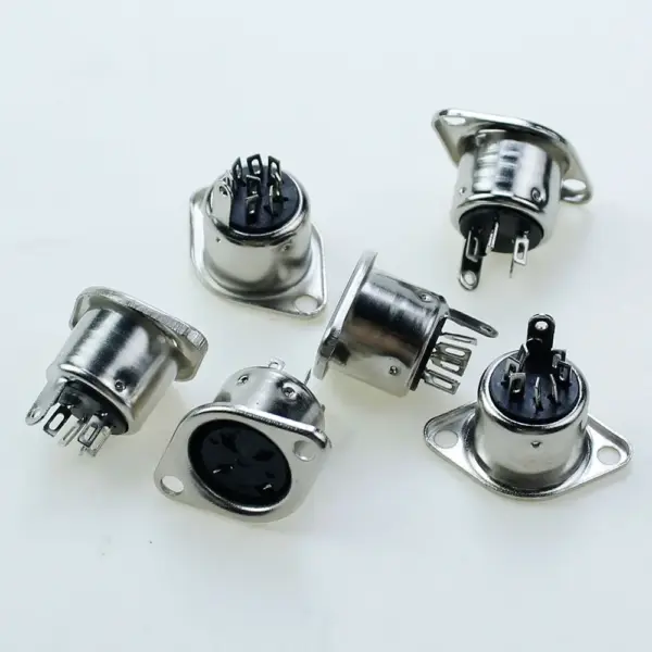 8-Pin DIN Socket for MIDI and Keyboard Plugs - Image 3