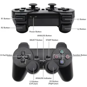 Wireless PS2 Controller with Vibration for PlayStation 14 S8e395cc9d11c47a3bd5eb20cb99ed8e2N