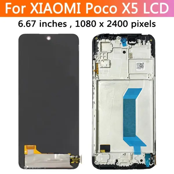 AMOLED 6.67 inches LCD Replacement for Xiaomi Poco X5 - Image 6