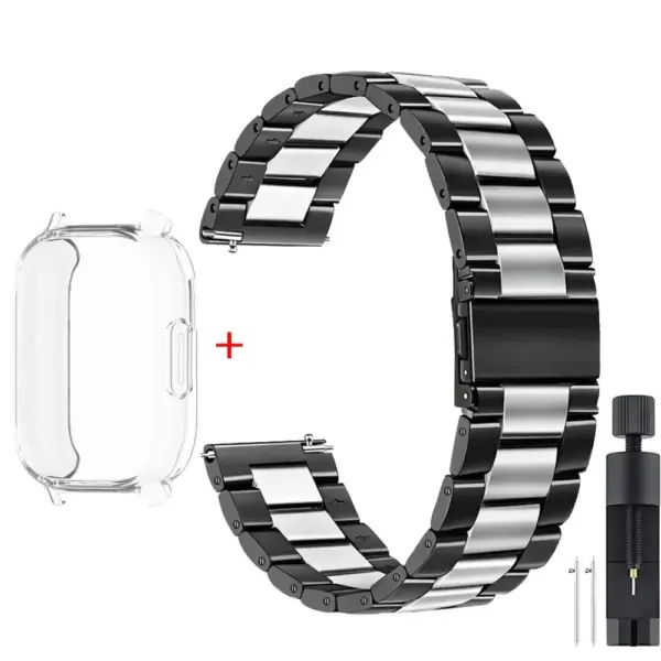 Luxury Metal Strap & TPU Case for Redmi Watch 5 - Image 14