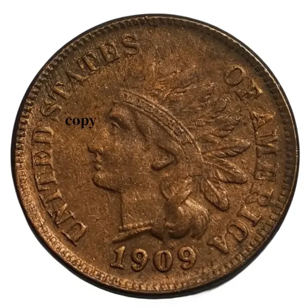 Replica US Indian Head 1 Cent Coins Set - Image 4