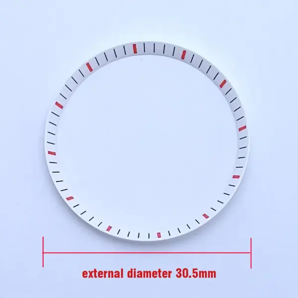 30.5mm Replacement Chapter Ring for NH35/NH36 Watches - Image 4