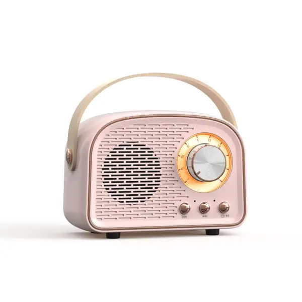 Retro Mini Bluetooth Speaker DW21 for Home & Travel - Image 10