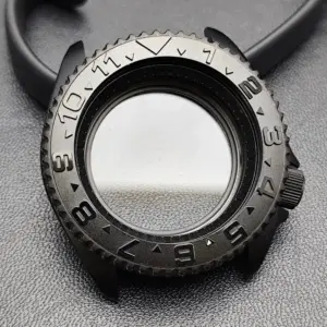 42mm Black Matte Watch Case for NH35 Movement 277 S8e9a7a367f12499fb6ea465252a3c282T 2