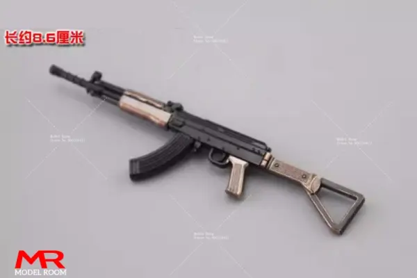 1/12 Scale Mini Sniper Rifle Model AKM M4A1 98K Accessories - Image 32