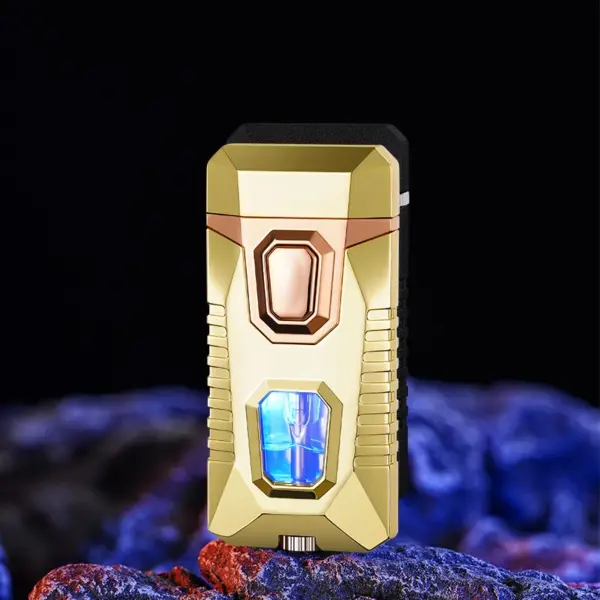 Unusual Metal Windproof Cigarette Lighter Jet Torch - Image 9