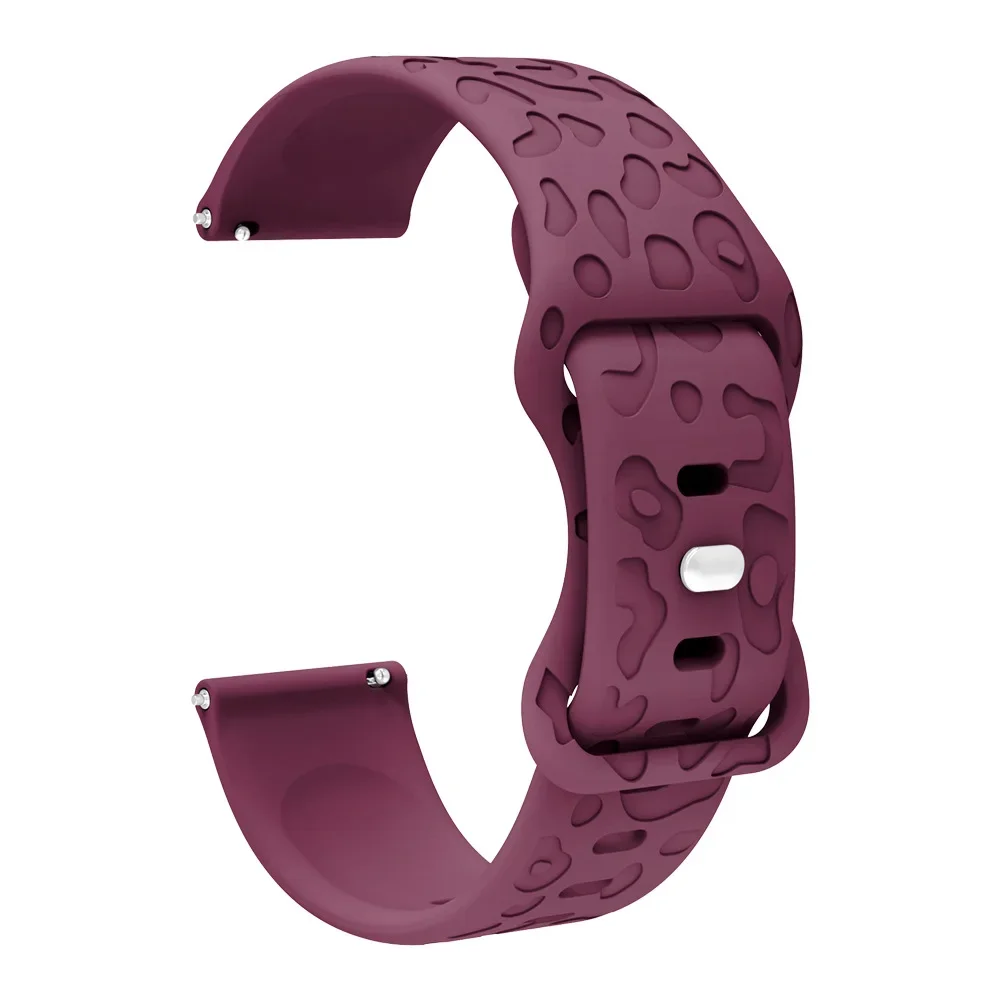 Leopard Silicone Watch Band for Garmin Venu 3S 17 Leopard Silicone Watch Band for Garmin Venu 3S - Image 17