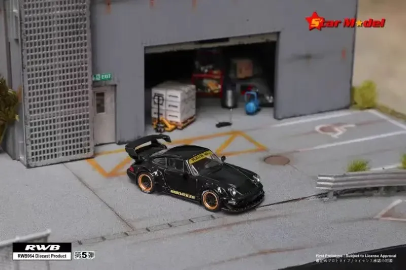 Star 1:64 RWB 930 964 Rear Wing Australian Pink Model 9 Star 1:64 RWB 930 964 Rear Wing Australian Pink Model - Image 9