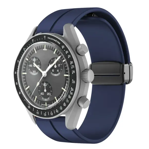 Silicone Strap for Omega MoonSwatch Planet Watch - Image 26