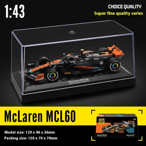 1:43 McLaren F1 Team MCL60 Australian Grand Prix Model - Image 7
