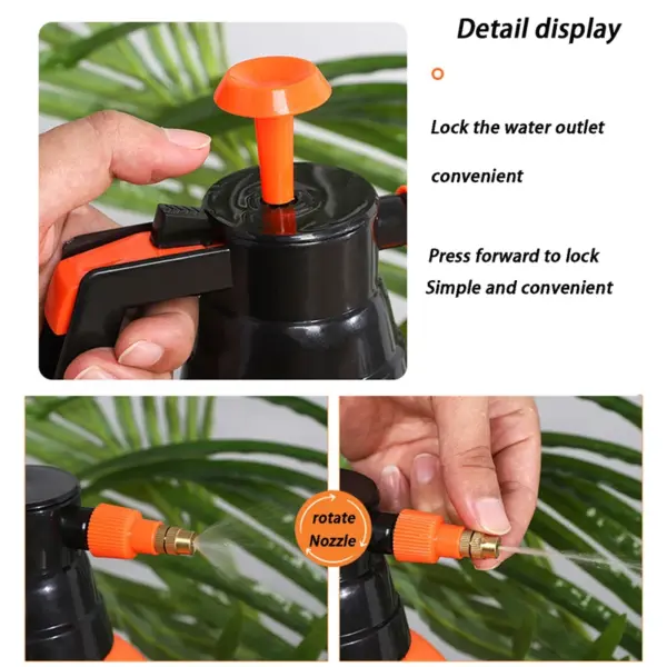 High-Pressure Garden Watering Can with Spray - Image 5