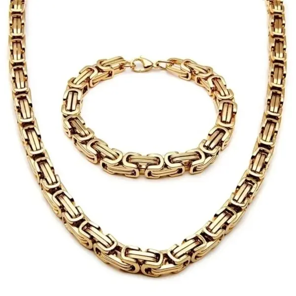 Vintage Nordic Wolf and Thor's Hammer Necklace for Men - Image 12