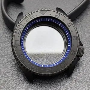 42mm Black Matte Watch Case for NH35 Movement 250 S8fcc676b9db740a88a252c2e491caf9dE 2